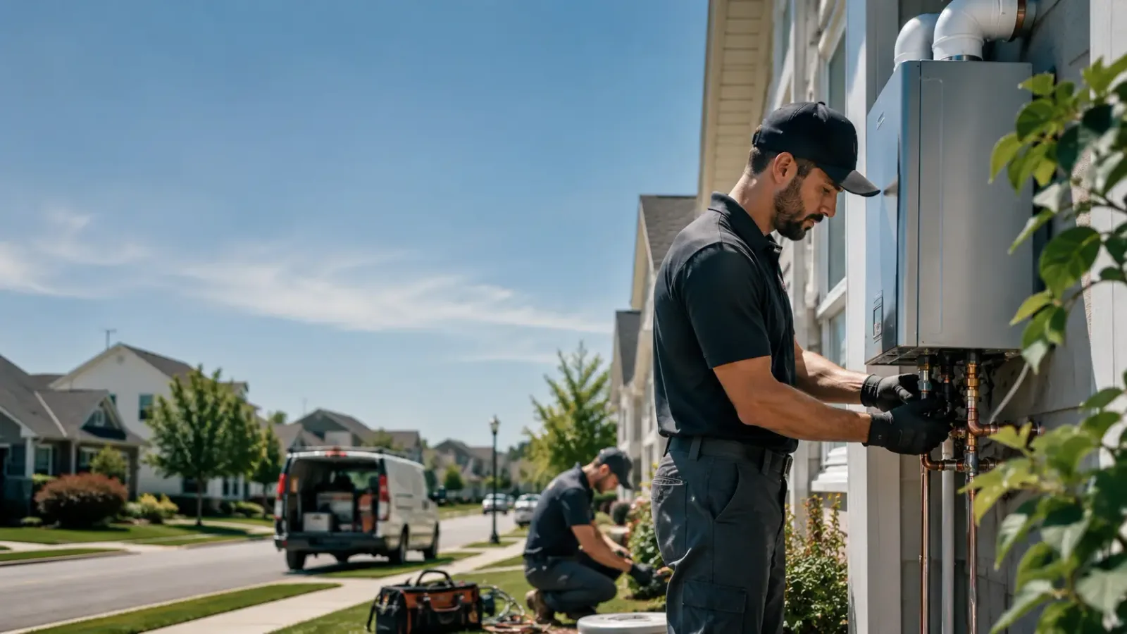 Tankless Water Heater Installation in Groom, TX